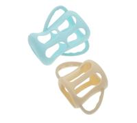 CATIEBYE 2Pcs Bottle Covers Anti-Falling Nursing Bottle Sleeves Soft Washable Protective Case for Newborns and Boy Girl Yellow Blue