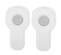 CATIEBYE 2pcs Child Safety Oven and Refrigerator Door Locks Baby Proof Cabinet Locks for Kitchen and Home Security Adhesive Fixing, European Style Protection for Toddlers