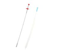 CATIEBYE 2Pcs Drain Snake Plastic Sewer Dredging Device for Sink Hair Clog Removal