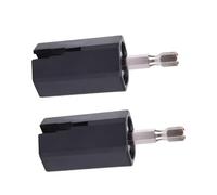 CATIEBYE 2pcs Guitar String Winder Drill Bit Tool Pin Puller for Electric Acoustic Bass Guitars Banjos and Mandolins and Accessories for Easy String Replacement