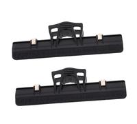 CATIEBYE 2pcs Large Plastic Piano Music Sheet Holder Clips with Wide Jaw, Thickened Creative Page Clips for Sheet Music, Note and Book Holding, Suitable for Musical Instrument Practice