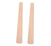 CATIEBYE 2pcs Solid Wood Fermenter Tamper for Pickled Vegetables and Vegetables with Even Pressure Distribution and Easy to Clean Features for DIY Fermentation and Fermenting Tasks