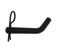 CATIEBYE 2pcs Trailer Hitch Pin and Clip 5/8 Inch Diameter Carbon Steel Square Shape with Secure Locking Mechanism for Heavy Duty Load Capacity Suitable for Offroad Vehicles and Cars