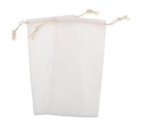 CATIEBYE 2pcs Velvet Drawstring Dance Shoe Bags, Soft Muslin Cotton Canvas Pouches for Women, Reusable Shoe Storage Dust Protection, Suitable for Travel and Packaging