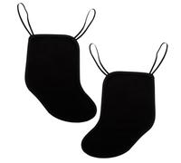 CATIEBYE 2pcs Violin Shoulder Rest Pads for Violin Black Material Support for Practice and Performance