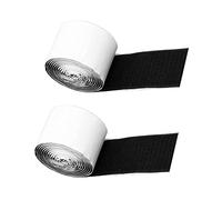 CATIEBYE 2rolls Guitar Effects Pedal Mounting Tape Strong Adhesive Hook and Loop Tape for Pedal Board Accessories Easy Installation for Guitar Lovers