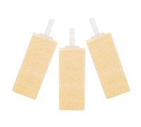 CATIEBYE 3pcs Wooden Air Stone Bubble Diffuser for Protein Skimmer Fish Tank, Small Size with Large Outlet Area, for Fresh Water and Hydroponic Growing Applications