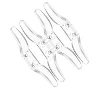 CATIEBYE 4 Sets Versatile Blind Cord Holder for Window Blinds with Low-Profile Pom Material Design, Roller Curtain Hook Retainer Suitable for Home and Shop Use, Sturdy Curtain Rope Cleat