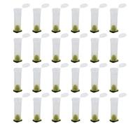 CATIEBYE 40pcs 40pcs Protector Cage Plastic Mesh Breeding Cover for Bees Beekeeping Supply