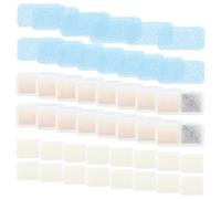 CATIEBYE 48Pcs Pet Water Fountain Filter Cartridge Compatible with Oneisall Activated Carbon and Cotton Replacement Filters for Cat and Dog Water Dispensers Automatic Drinking Fountain