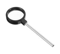 CATIEBYE 4cm Handheld Magnifying Glass Lens 10cm Focal Length, Portable Pocket Magnifier for Reading Books, Nature Observation and Laboratory Use, Suitable for Seniors and Adults