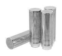 CATIEBYE 4pcs Aquarium Filter Intake Guard, Stainless Steel Mesh Fish Tank Inlet Protective Cover with 16mm 12mm Diameter for Shrimp and Aquarium Canister Filter Accessories