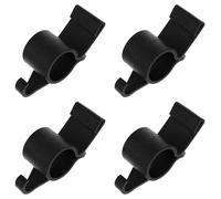 CATIEBYE 4pcs Car Trunk Umbrella Holder Car Towel Hook Portable Abs Multifunctional Hanger for Vehicle Storage and Fishing Rod Organization