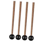 CATIEBYE 4pcs Ethereal Drumstick Reusable Percussion Musical Instrument Tool for Performance Hand Drum Mallets