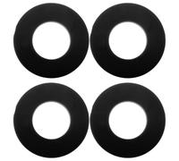 CATIEBYE 4pcs Universal Car Shock Absorber Rubber Bushing Rings for Enhanced Comfort Suspension Top Tower Shock Buffer Pads