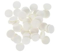 CATIEBYE 50pcs Air Freshener Sheet Aromatherapy Gasket for Car White Cotton Sublimation Sheets Blank on Both Sides Suitable for Ink Sublimation Car Interior Use