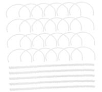 CATIEBYE 50pcs Saxophone Clarinet Cleaning Brush Flexible Maintenance Tool for Wind Instruments Practical Cleaner for Flute Sax and Clarinet Care