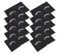 CATIEBYE 50Pcs Zipper Makeup Bags Toiletry Pouches Compact Lightweight Cosmetic Organizers for Travel Women with Dust and Moisture Protection Black