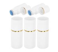 CATIEBYE 5pcs Oil Applicator Bottle Oil Paint Refillable Cosmetic Bottle Cosmetic Refillable Container Liquid Lotion Container Liquid White