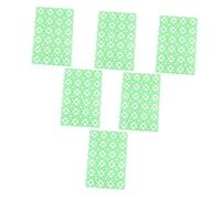 CATIEBYE 6Pcs Pet Cage Floor Mats Protective Liners for Rabbits Hamsters Guinea Pigs Small Animals Random Color Plastic Cage Cushions with Rounded Edges Random Color