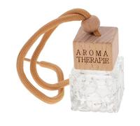 CATIEBYE 8ml Hanging Perfume Bottles Car Diffusers for Essential Oils Glass and Wood Stylish Air Fresheners with Long Lifespan and Leak Prevention for Automotive Interior