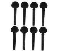 CATIEBYE 8pcs Violin Tuning Pegs Wooden Fine Tuning Pegs with Fisheye Design for Precise Pitch Control Stable Sound and Fit Violin Parts Accessories for Violinists