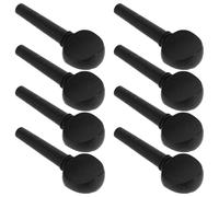 CATIEBYE 8pcs Wooden Violin Tuning Pegs Set for 4/4 Violin String Tuning Peg Repair Accessories for Musical Instrument Maintenance