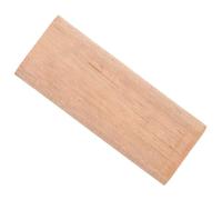 CATIEBYE Acoustic Guitar Tail Block Wooden Replacement Part Solid Wood Jazz Guitar Accessory Natural Color Sound Enhancement