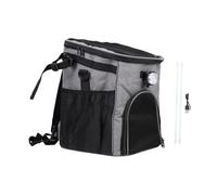 CATIEBYE Adjustable Polyester Pet Bike Bag with Convenient Carry Straps for Dogs for Bike Front Handle and Taking Pets for Outdoor Use