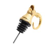 CATIEBYE Antelope Head Wine Pourer Bottle Stopper Creative Animal Wine Aerator for Party Bar Restaurant for Spirits Preservation