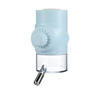 CATIEBYE Automatic Pet Water Bottle Hanging Dispenser for Animals with No Drip Design and Sturdy Pp Resin Material, Suitable for Pet Cage or Crate Use Random Color