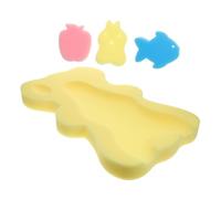 CATIEBYE Baby Bath Cushion Mat Infant Bath Sponges Support Soft Sponge Pad Safety and Comfort Random Style