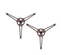 CATIEBYE Base Color Three with Wheels 2pcs Microwave Turntable Small Plastic Holder High Performance Repair Accessory Random for Microwave Turntable Tray and Motor