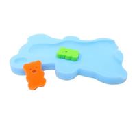 CATIEBYE Bath Sponge Mat for Newborns Anti-Slip Bath Mat Baby Bath Sponge Toddler Bath Sponge Pad Infant Bathing Safety Random