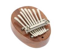 CATIEBYE Beginner-friendly Mini Thumb Piano Keys Kalimba Portable Musical Toy Lanyard for Travel Random Style