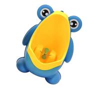CATIEBYE Boy Pee Pot Frog Urinal Trainer for Portable Wall-Mount Standing Potty with Cartoon Design Easy to Clean Detachable Tank Space-Saving Boy Toilet Pot for Bathroom Training