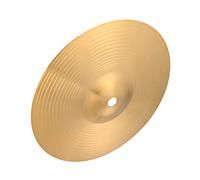 CATIEBYE Brass Resistance Hi-hat Set Finish, Strong Drum Golden for Cymbal to Hit, Versatile Percussion Instrument for Beginners and Professional Players