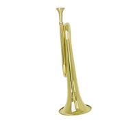 CATIEBYE Bugle Trumpet for Beginner Band Wind Instrument C-sharp Marching Bugle Trumpet for Orchestra for Boys and Girls Musical Practice
