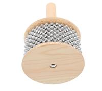 CATIEBYE Cabasa Percussion Instrument Wooden Rhythm Instrument for Personal Practice and School Teaching for Beginners and All Ages
