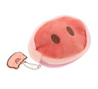 CATIEBYE Cartoon Pig Nose Coin Purse Plush Change Wallet Small Cash Pouch for Women Portable Mini Makeup Pouch for Travel and Daily Use