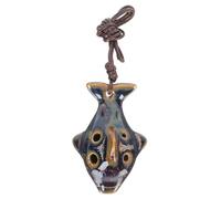 CATIEBYE Ceramic 6-Hole Ocarina Ac-Tuned Beginner Musical Instrument Fine Craftsmanship for Practice and Gifting