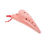 CATIEBYE Ceramic Ocarina Instrument Alto C for Beginners and Students Traditional Chinese Pottery Design with Practice Songbook and Carrying Case Wind Music Instrument for Adults