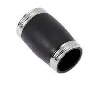CATIEBYE Clarinet Two Section Tube Made of Sturdy Bakelite with Small Lightweight Design, Practical Clarinet Tuning Tube for Wind Instrument Pitch Adjustment, for Beginners
