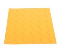 CATIEBYE Convenient Blind Brick for Garden Sidewalks and Pathways, Yellow PVC Blind Board Simple and Easy to Operate Design, for Outdoor Walkway Safety and Visual Impairment Aid