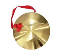 CATIEBYE Copper Gong with Mallet Traditional Chinese Percussion Instrument for and Home Decor Craftsmanship Produces Rich Sound Thick Design