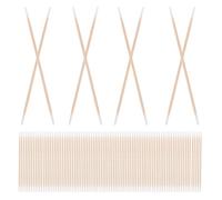 CATIEBYE Cotton Swabs with Wooden Sticks Dual-ended Design, Hygienic Single-use 1200pcs Double-pointed and Makeup Precision Cleaning for Nail Cleaner Tool Suitable for Beauty