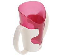 CATIEBYE Disabled Patient Cup Bedridden Patient Cup Plastic Non Spill Wear Resistant Prevent Choking Elderly Disabled People Wheelchair Care Gifts for Bedridden