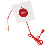 CATIEBYE Emergency Call Button Alarm Signal Activation for Wall Mounted and Effortless Triggering, Plastic Material Elderly and Disabled for Home and Places in Need