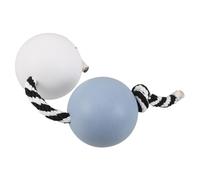 CATIEBYE Explosionproof Asalato Rhythm Balls Handheld Shaker with Blue White Color Compact Travel Friendly Percussion Instrument for Beginners and Music Enthusiasts Noise Maker