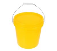 CATIEBYE Food Safe Fermentation Bucket with Handle and Tight-sealing Lid Large Capacity Plastic Container for Homebrew Wine Making Yogurt Pickling and DIY Fermenting Projects